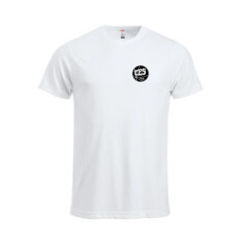 TPS valkoinen t-paita rintalogolla